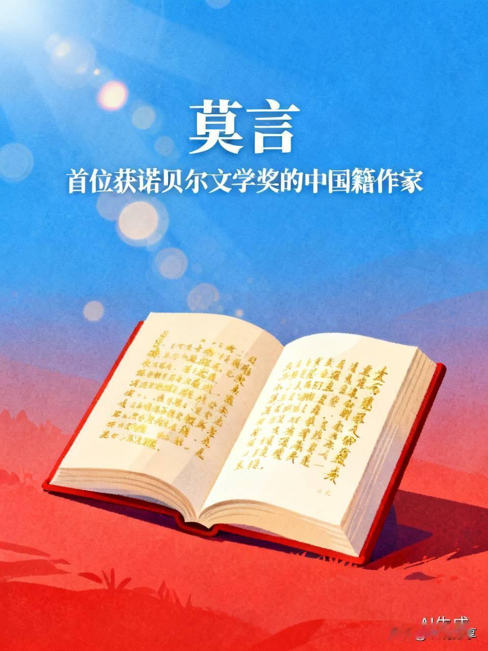 莫言的伟大之处显而易见。他本名管谟业，是首位获诺贝尔文学奖的中国籍作家。2012