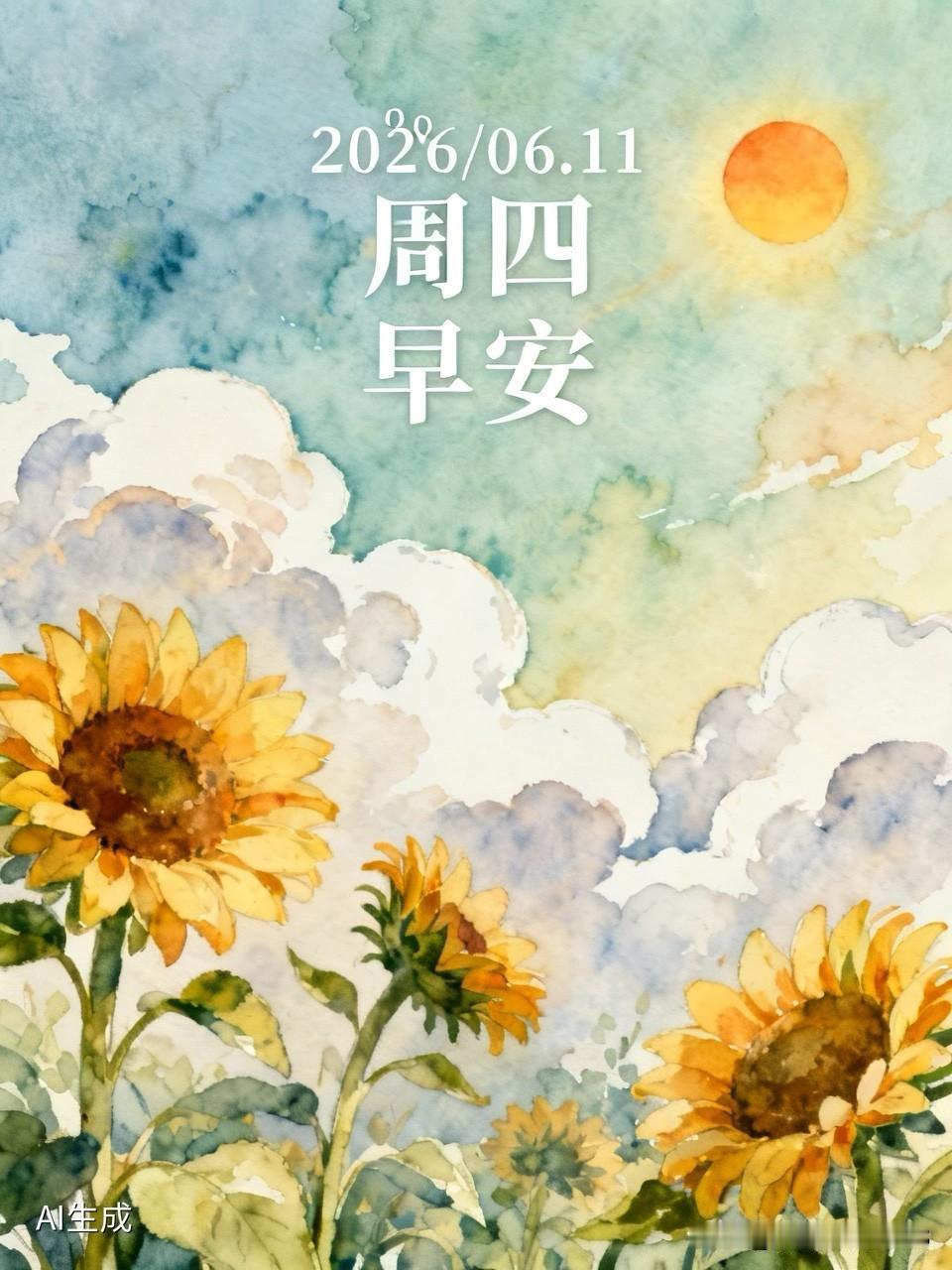 ²⁰²⁶/₀₆.₁₁周四｜一键复制发⭕，早安朋友圈你就这样发，瞬间秒赞🧡✨