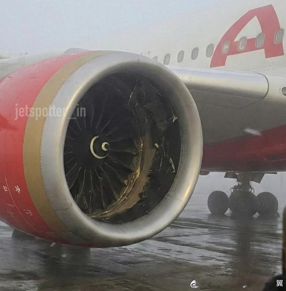 1月15日，印度航空一架空客A350-900客机（注册号VT-JRB）在德里英