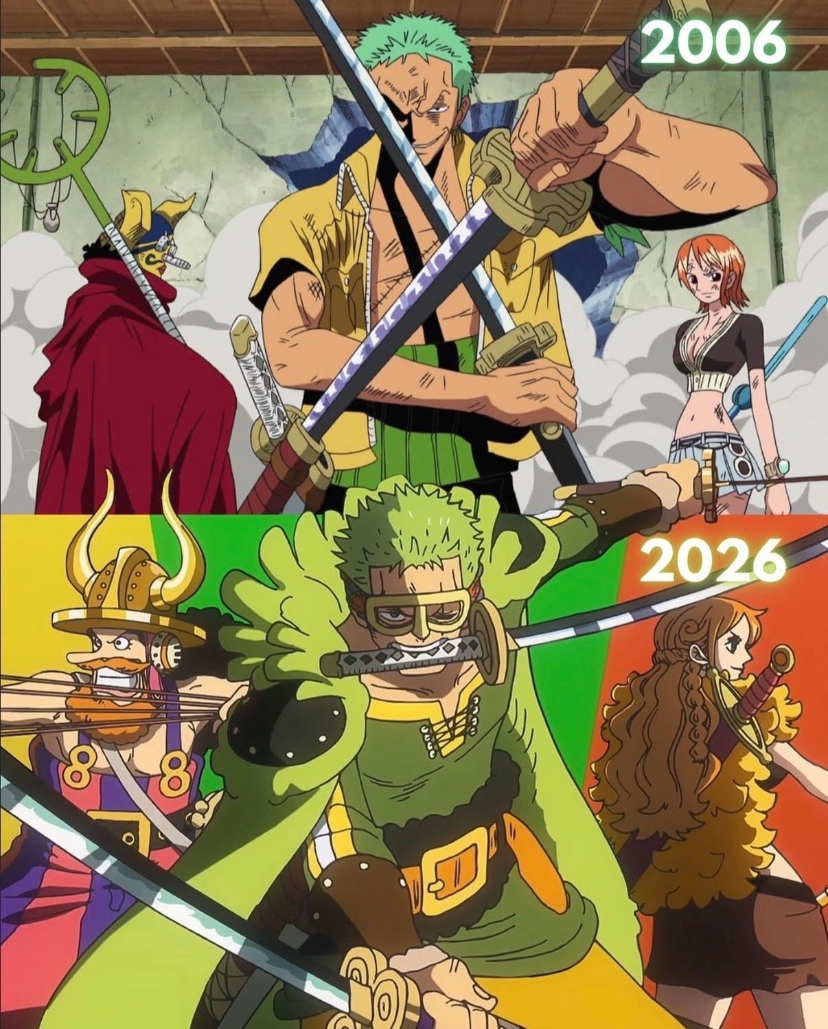 海贼王海贼王20年的变化