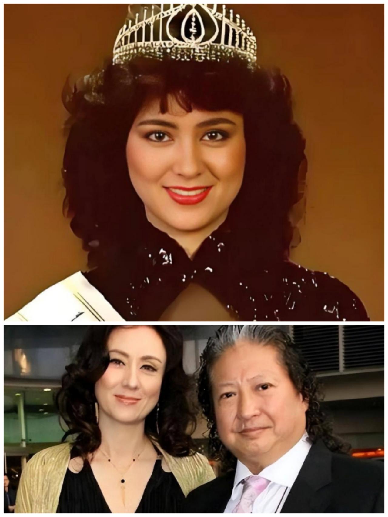 洪金宝第二任老婆高丽虹，来头真的不一般！中澳混血大美女，1984年港姐冠军+