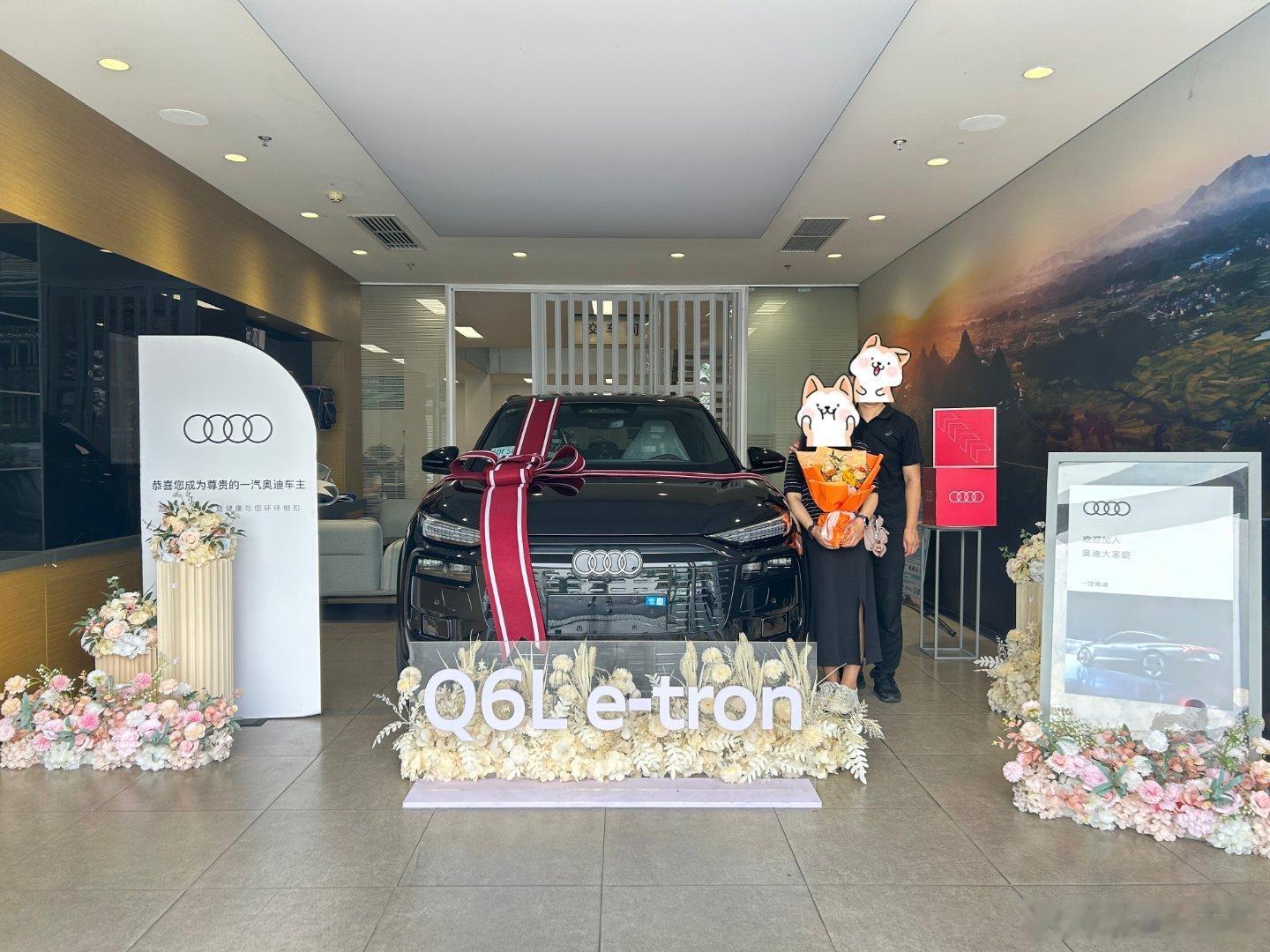 喜提大玩具奥迪Q6L e-tron，正式成为“有圆人” 对比多款车型...