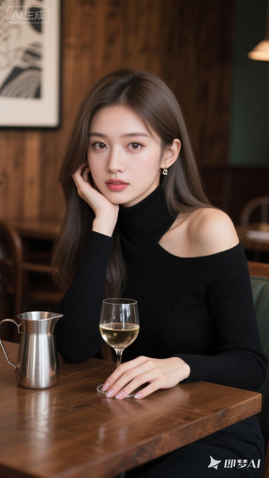 在温暖的咖啡馆里，品味生活的美好。
