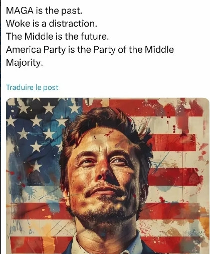 美国党开始搞事了！马斯克的美国党开始硬刚特朗普的共和党！直接宣布特朗普的“让美