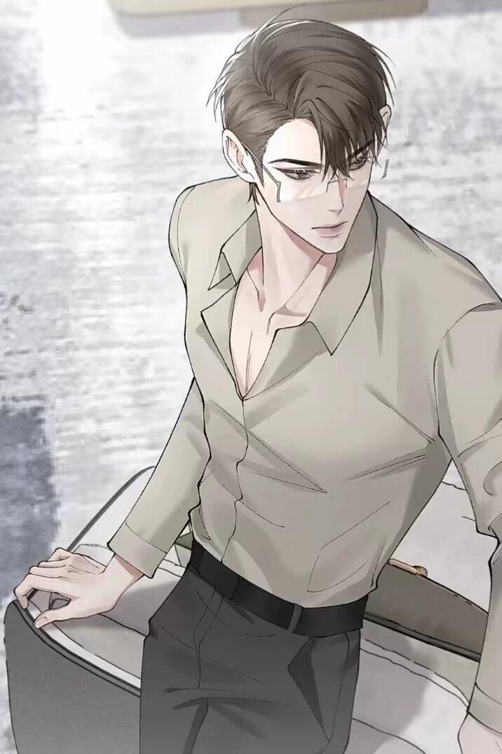 顾青裴只是简单穿着衬衫坐在那就很诱人了针锋对决漫画