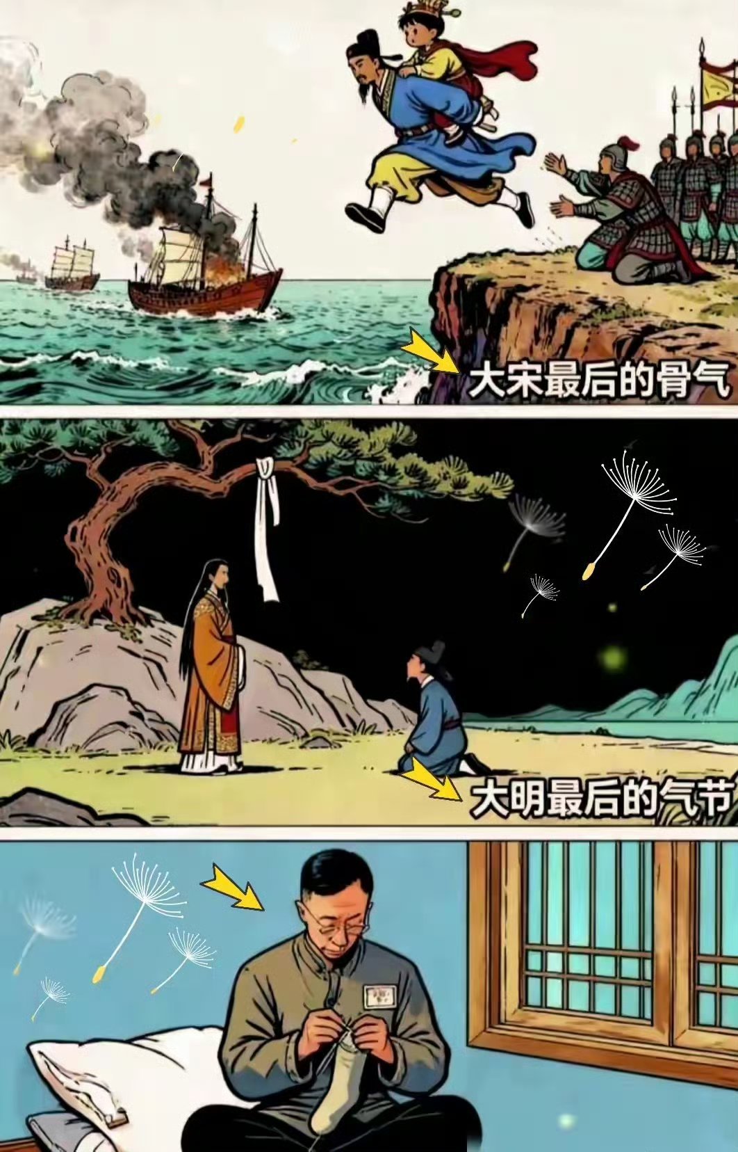 大清最后的气节。