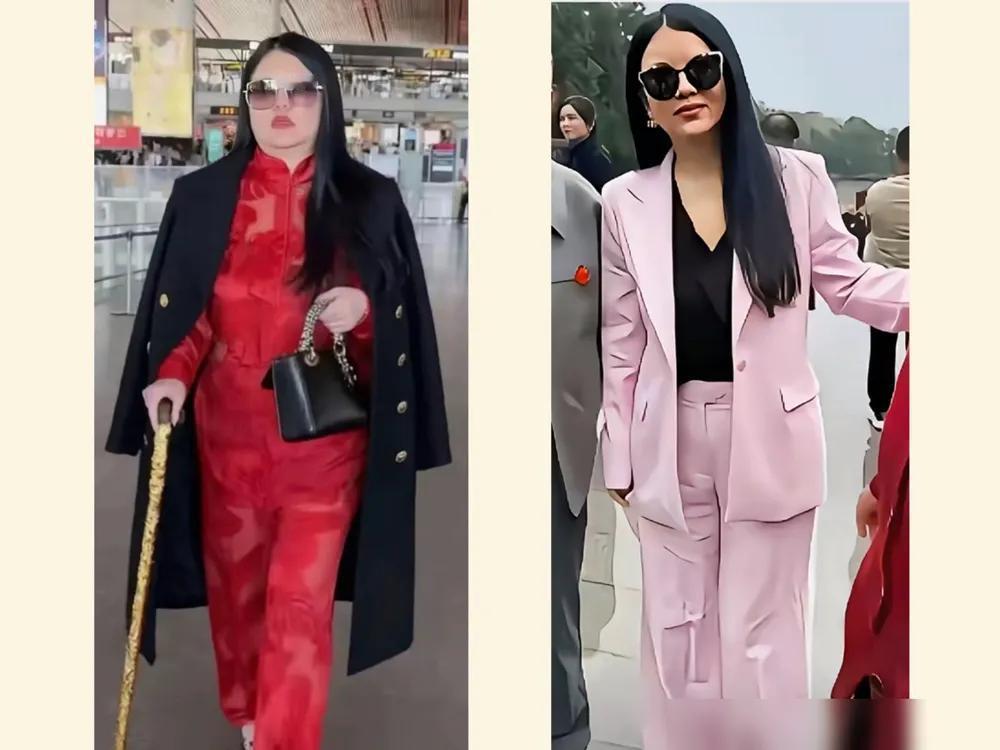 李湘惊艳瘦身大变样，身形反差太惊人近日有网友在长沙街头偶遇李湘，让人十分意