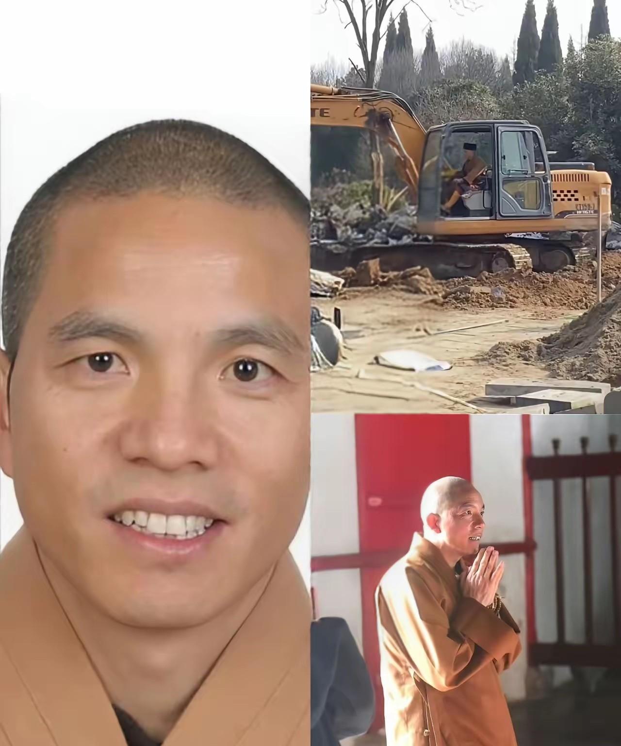 “我见过印乐方丈两次，一次他在工行给资助的贫困学生转账，一次他开着拖拉机在运豆子