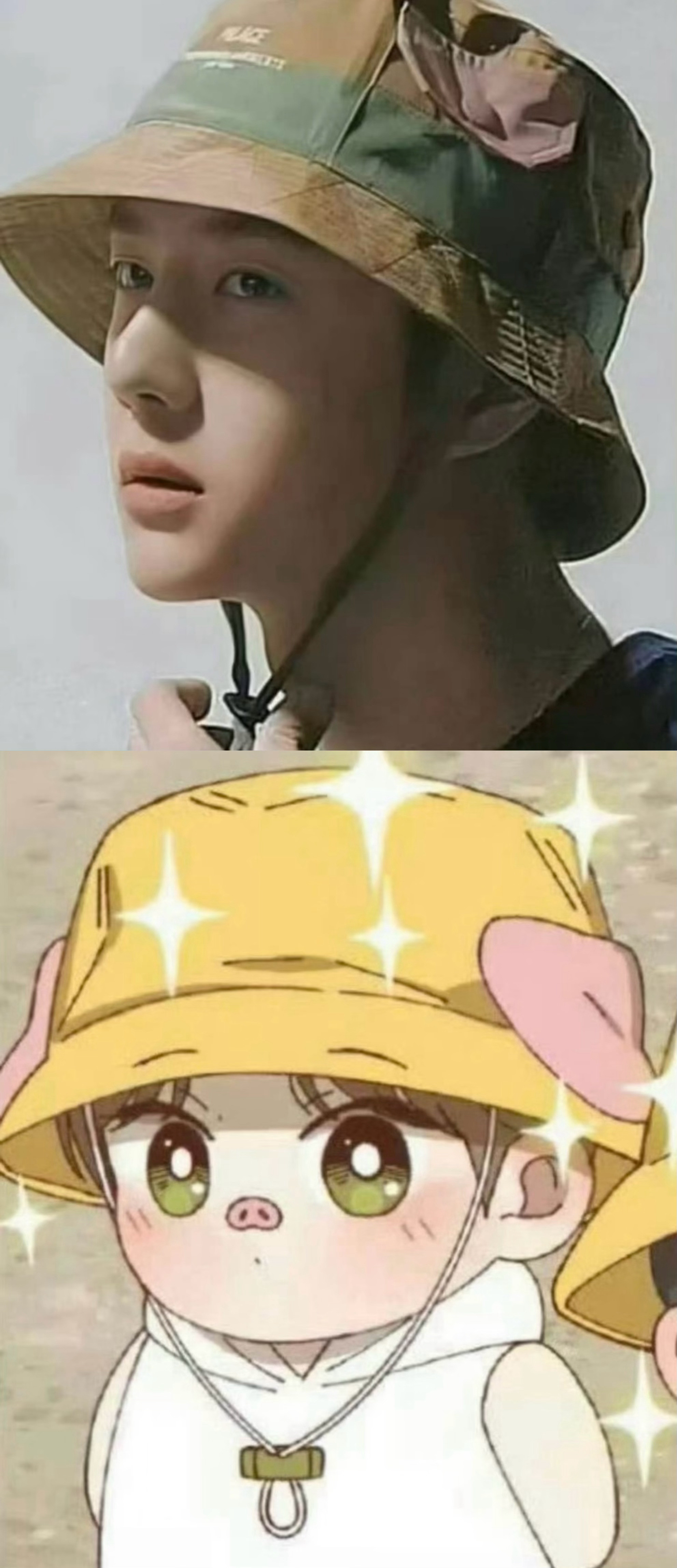 一模一样啊