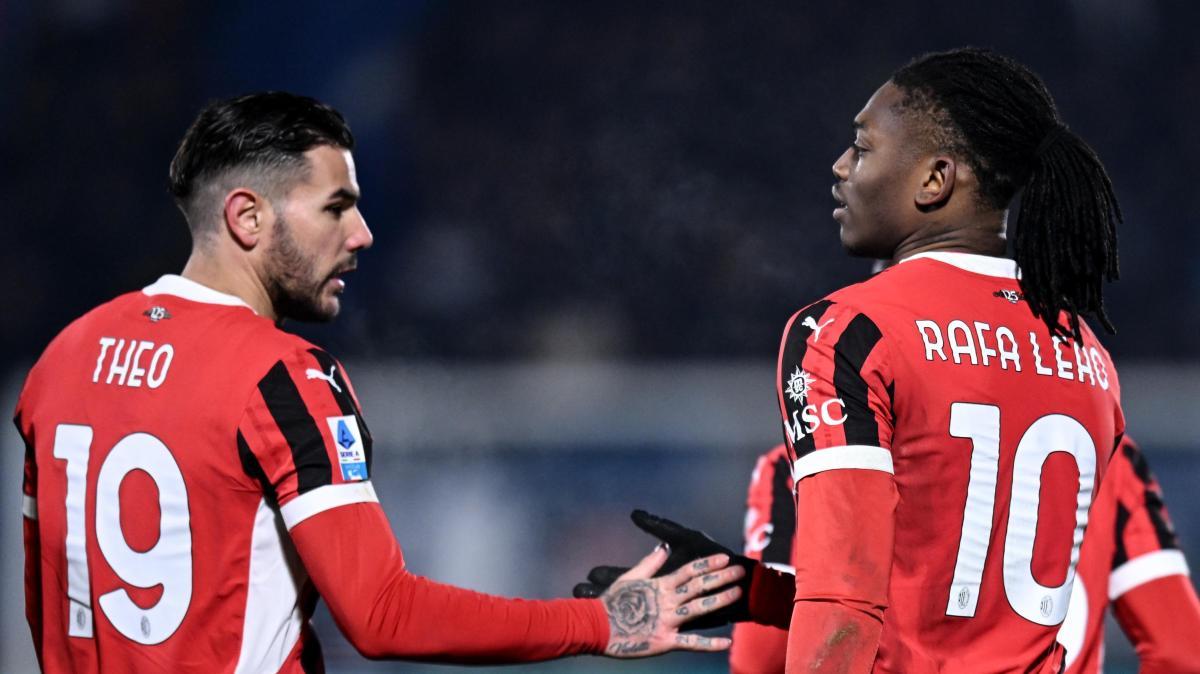 【特奥采访评价莱奥和迈尼昂】走了说米兰队内的事儿，我是有点觉得不合适的。“他（莱