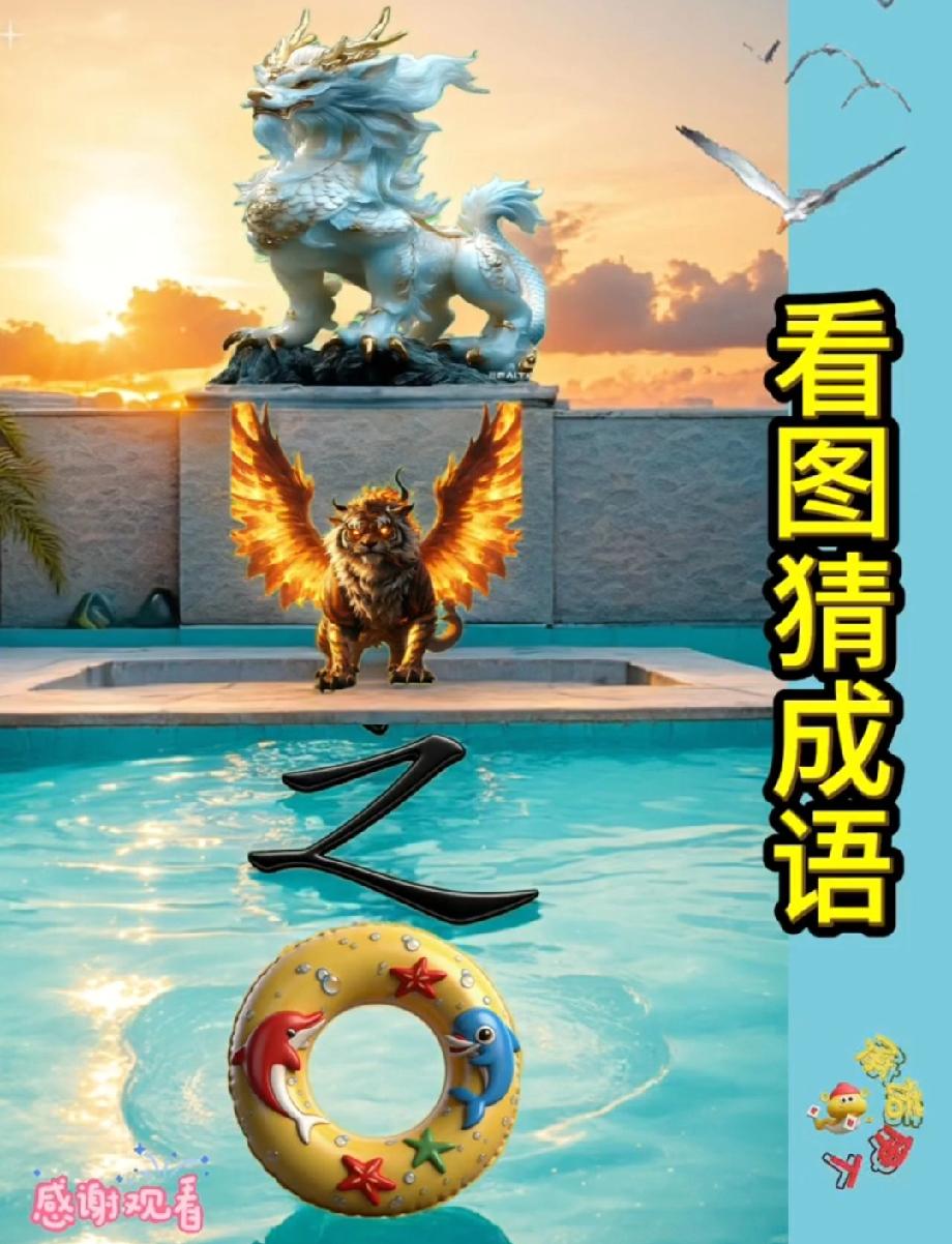 全网挑战！麒麟、飞虎、之字、圆环藏一成语，你敢来试试吗？