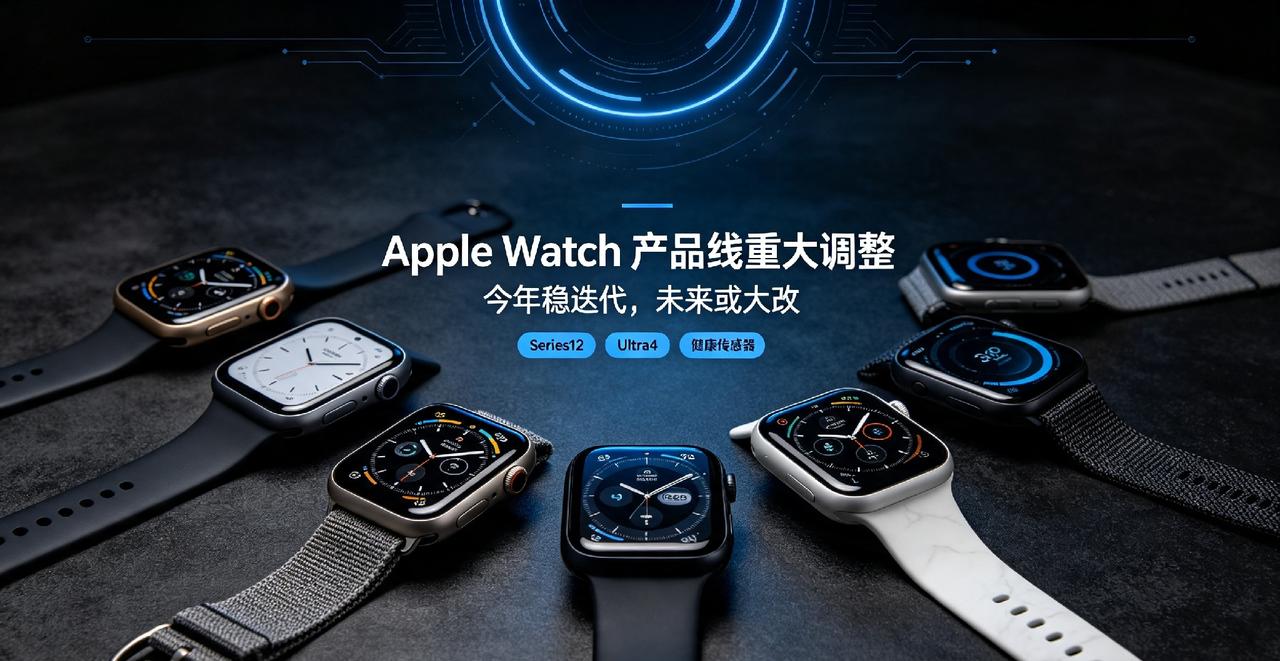 AppleWatch产品线大调整！短期稳扎稳打，未来或将彻底改头换面彭博