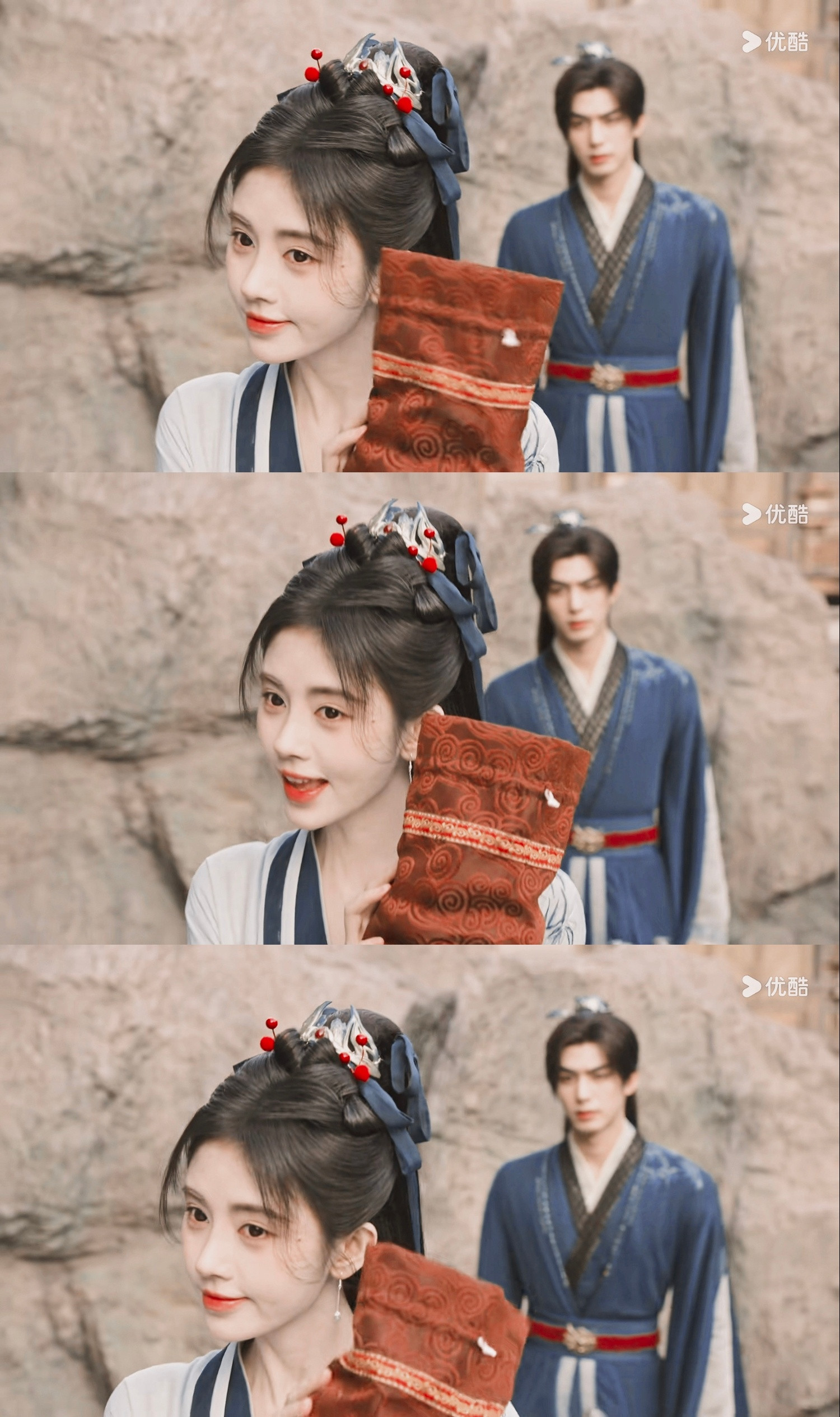 鞠婧祎姜黎非来看👀可爱的姜黎非宝宝