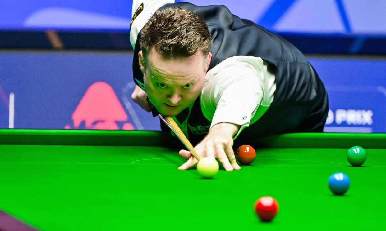 北京时间4月30凌晨，斯诺克世锦赛1/4决赛结束一场焦点大战，卫冕冠军赵心童对阵