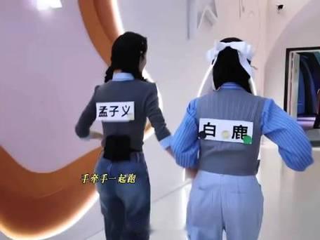 孟子义白鹿身形差别太直观我看完这张背影图，真的一眼就感受到两个人身材完全是两种风