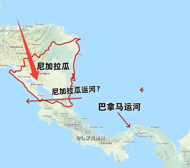 必须狠狠表扬尼加拉瓜，老天爷赏饭吃的地理天选之子！ 中美洲有个叫尼加拉瓜的小