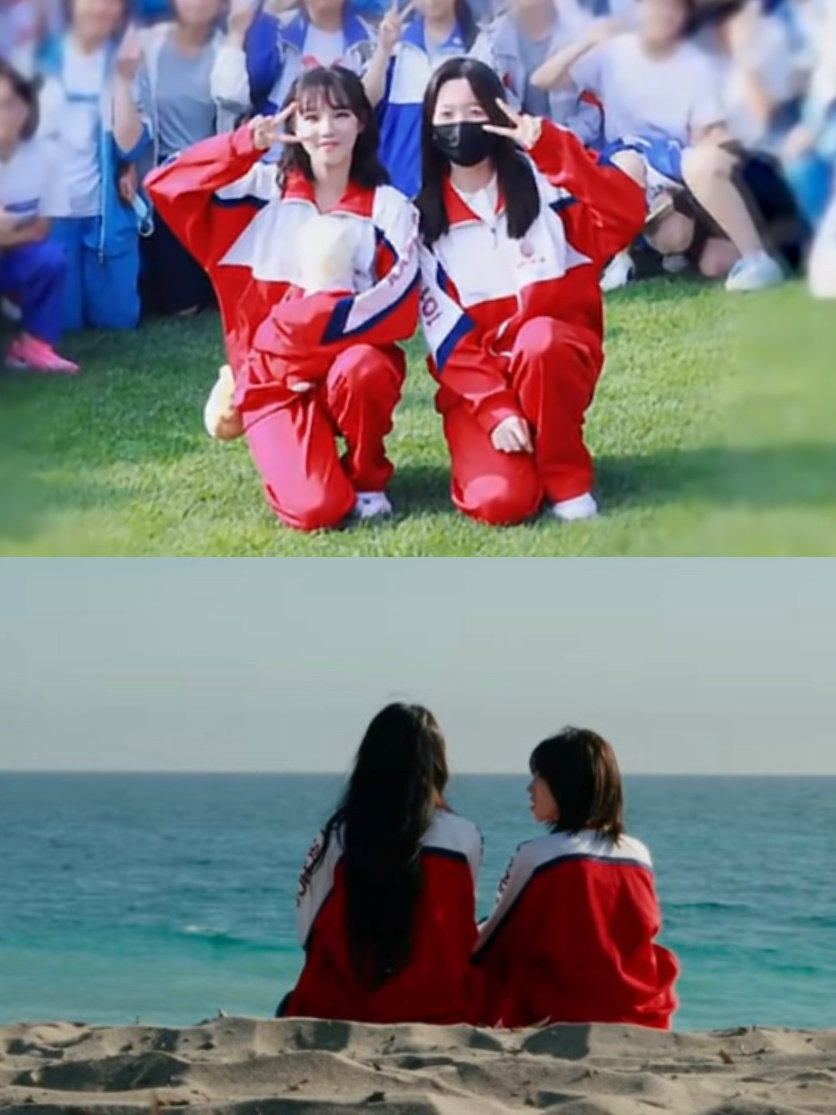 #宋雨琦#太好哭了雨琦mv最后一段是穿着母校校服和自己年少最好的朋友一起拍的😣小狗一直都是一个重情
