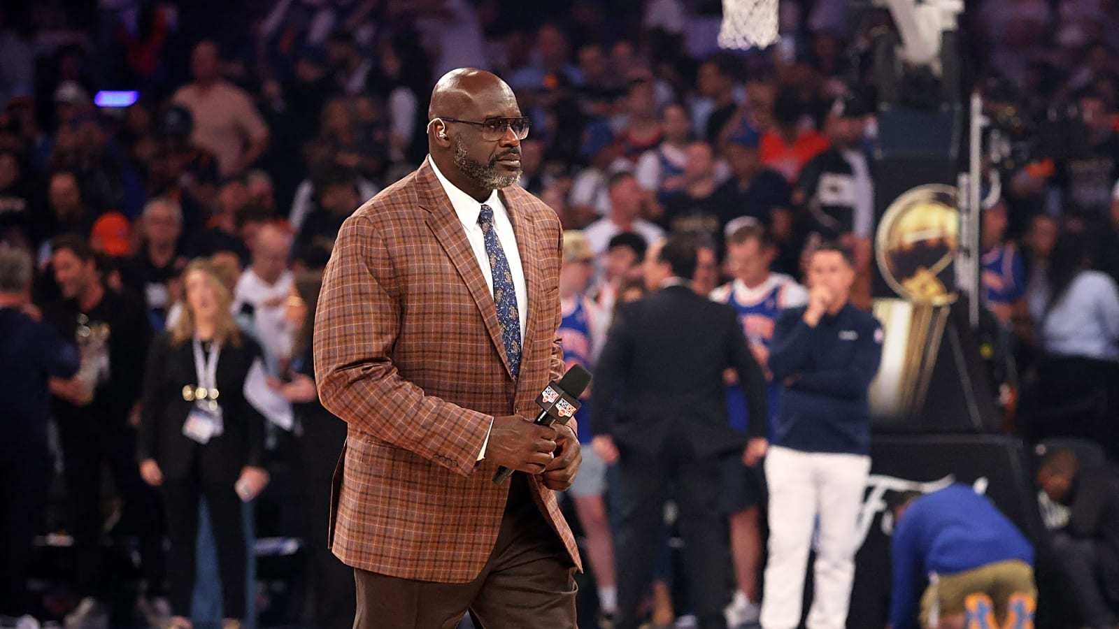 #NBA#奥尼尔锐评现役中锋：全都是软柿子！唯独认可约基奇、文班亚马湖人名宿奥尼尔一向对当今联盟的中