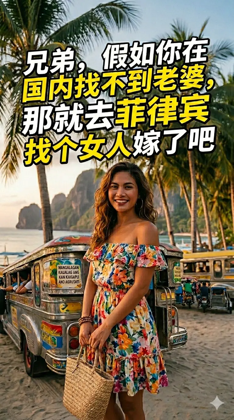 兄弟，如果你在国内找不到老婆，……如果你在国内找不到老婆，那你就去菲律...