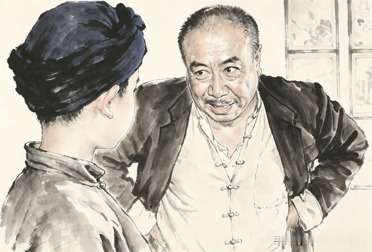 经典台词你记得多少？第一张，胡汉三说：你爸爸呢？在家！做什么的？