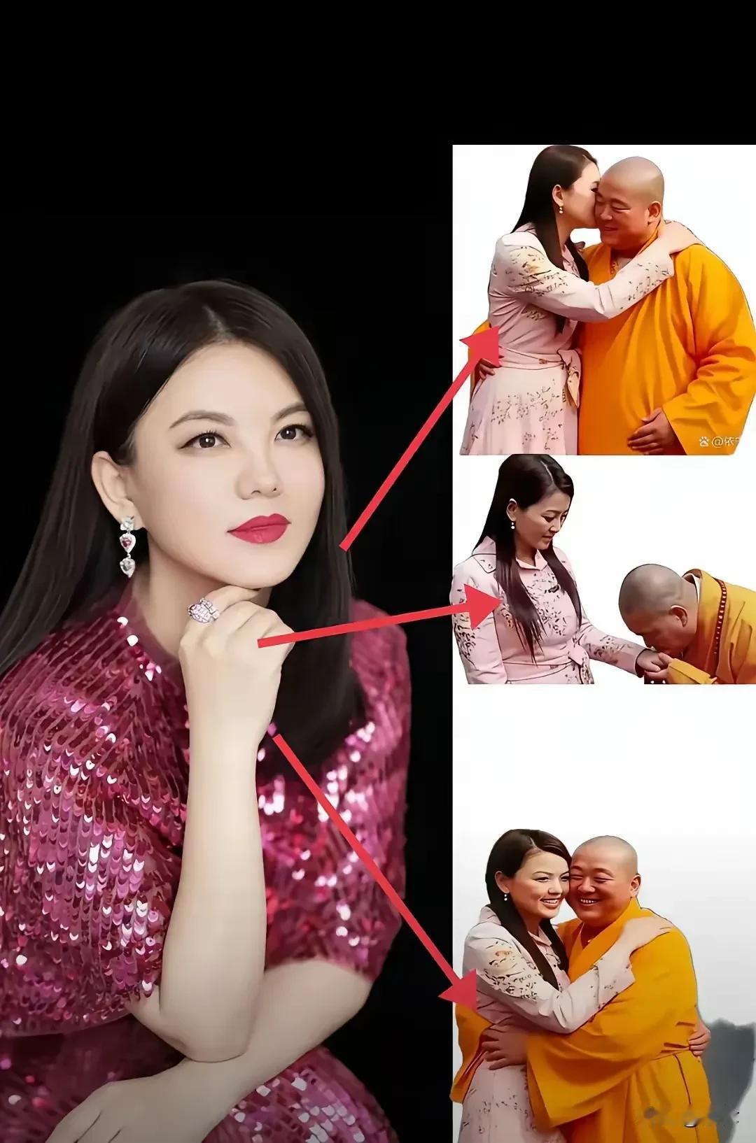 看看娱乐圈这两件事，人性之恶让人后背发凉！第1件：谣称李湘与释永信存在不可描