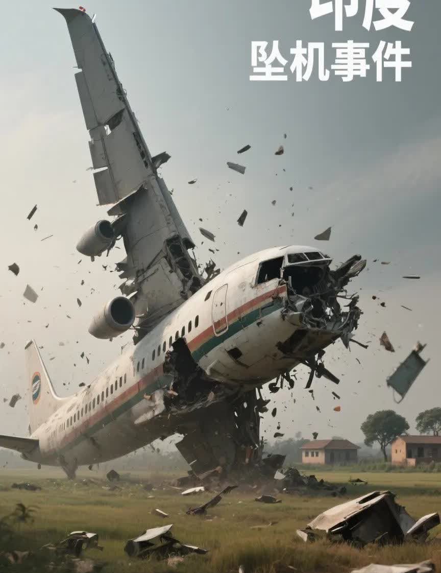 印度又叒叕坠机了印度航空这是咋啦，最近坠机事件频繁上演。6月12日，一架载2