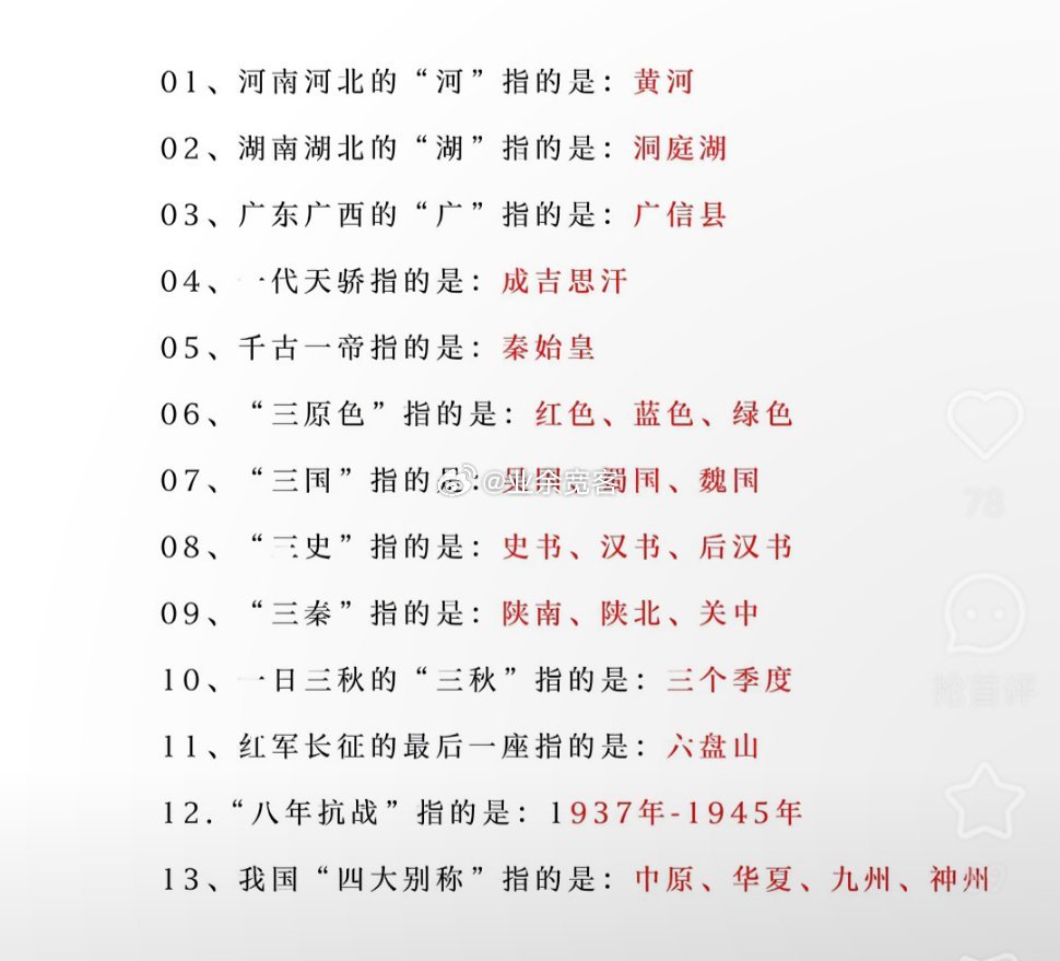 一些中国历史常识