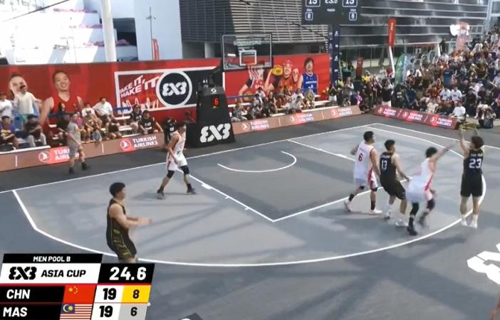 中国三人男篮亚洲杯首战，19-21被马来西亚绝杀！北京时间4月3日，三人男篮亚