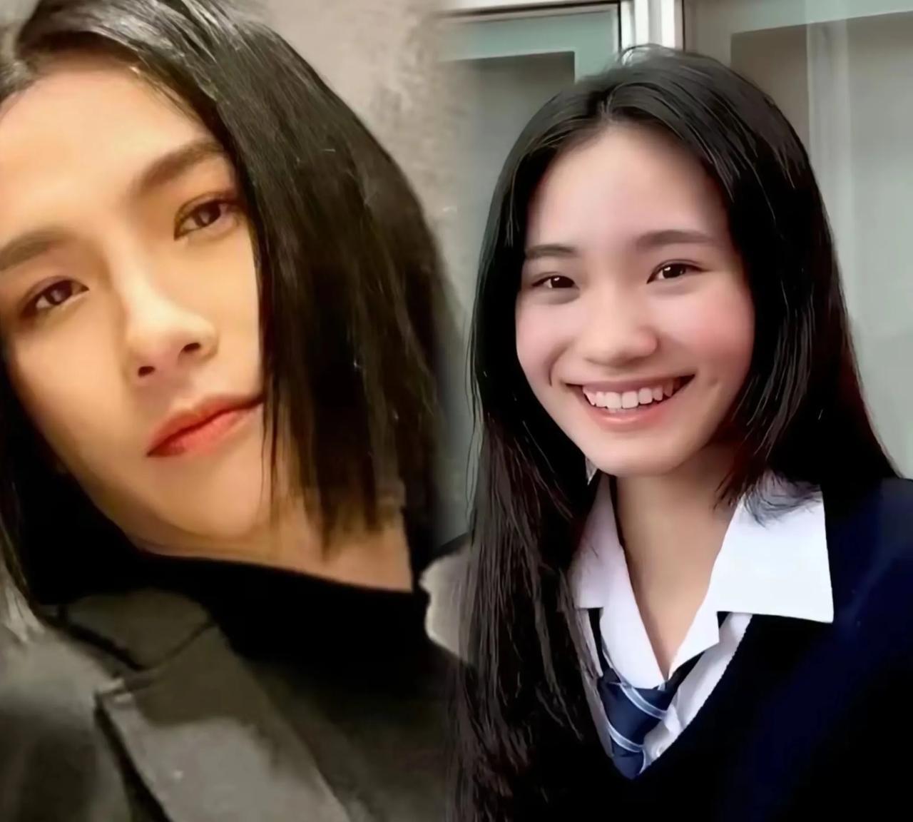 小S二女儿身材确实出众，但这颜值究竟是滤镜美颜的效果，还是科技修饰的功劳，实在难