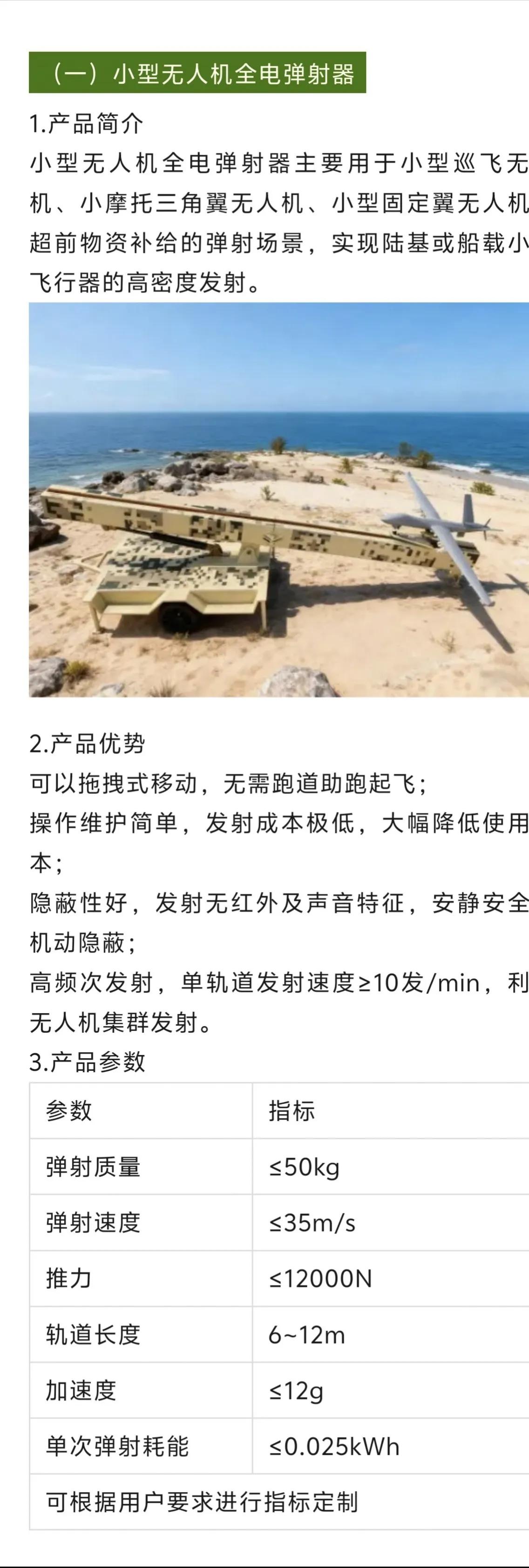 电磁弹射这么高级的玩意，现在连中、小型无人机也用上了，取代了之前的火箭助推和机械