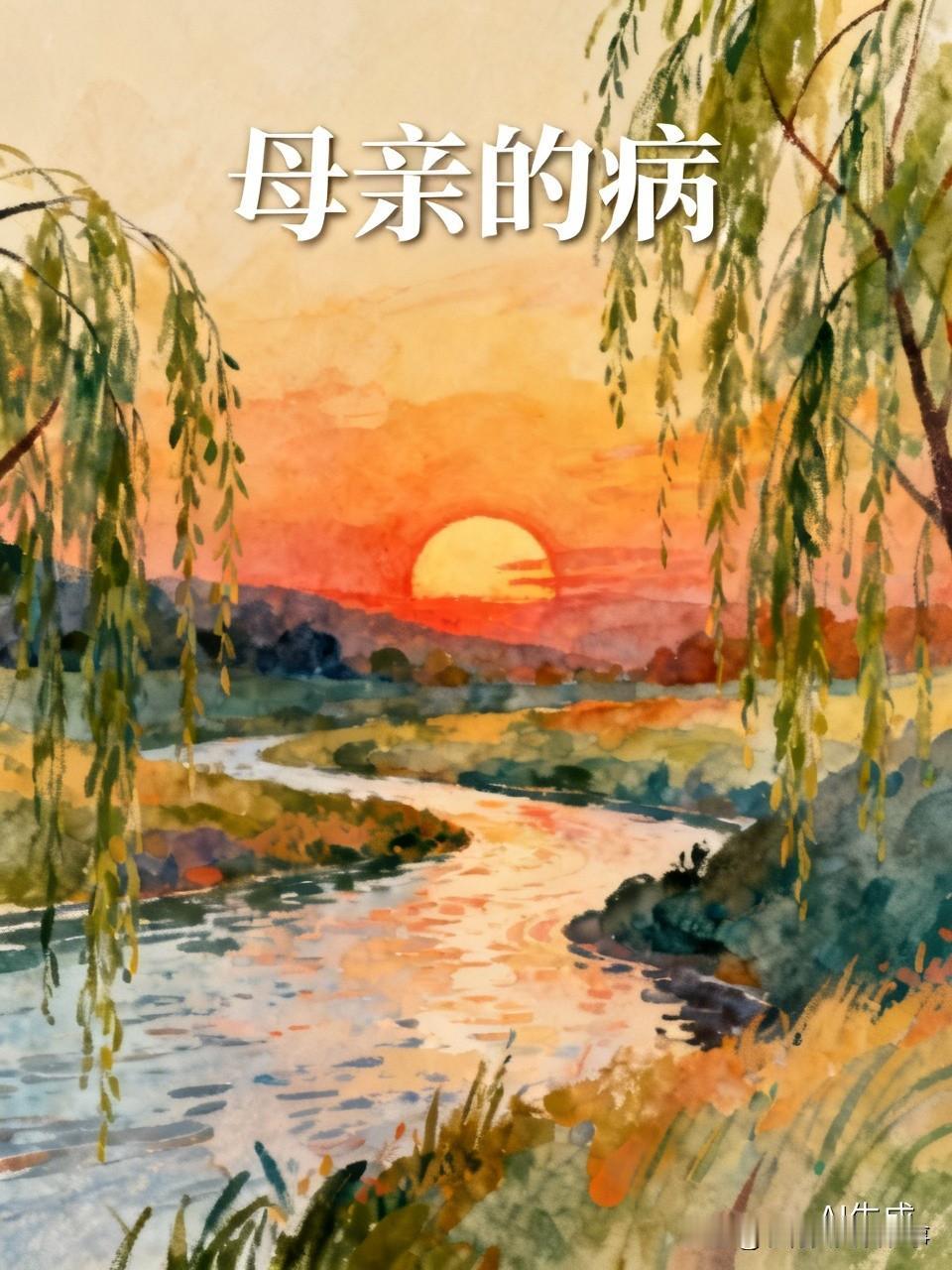 和母亲开视频，母亲又难受的哭了。母亲说，上辈子造了什么孽，得了这样难缠的病，怎