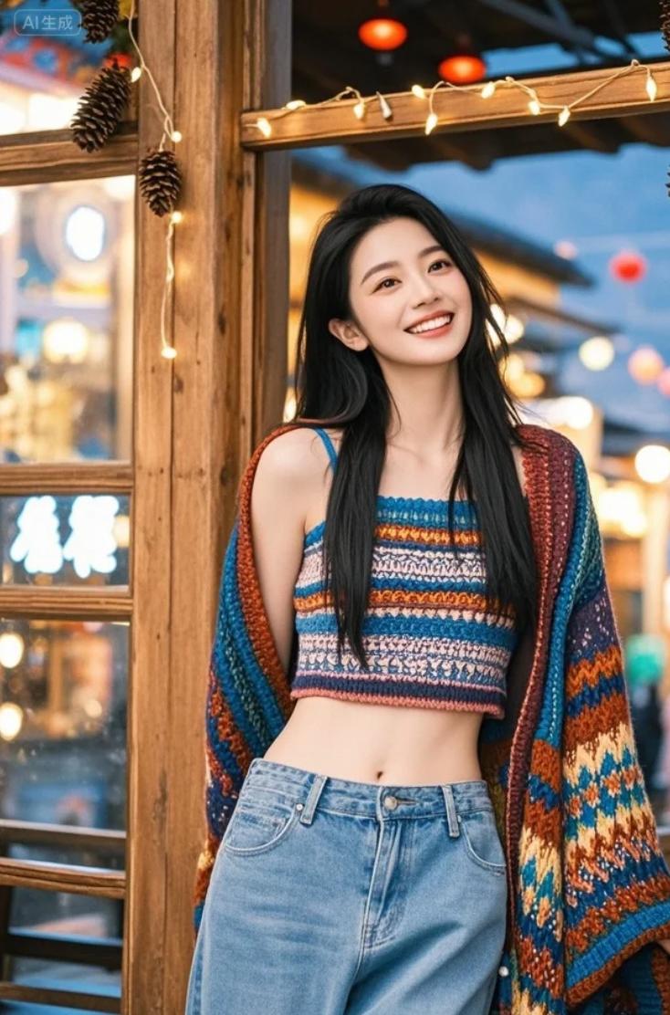 在古老木质小屋旁，留下最美的旅行印记