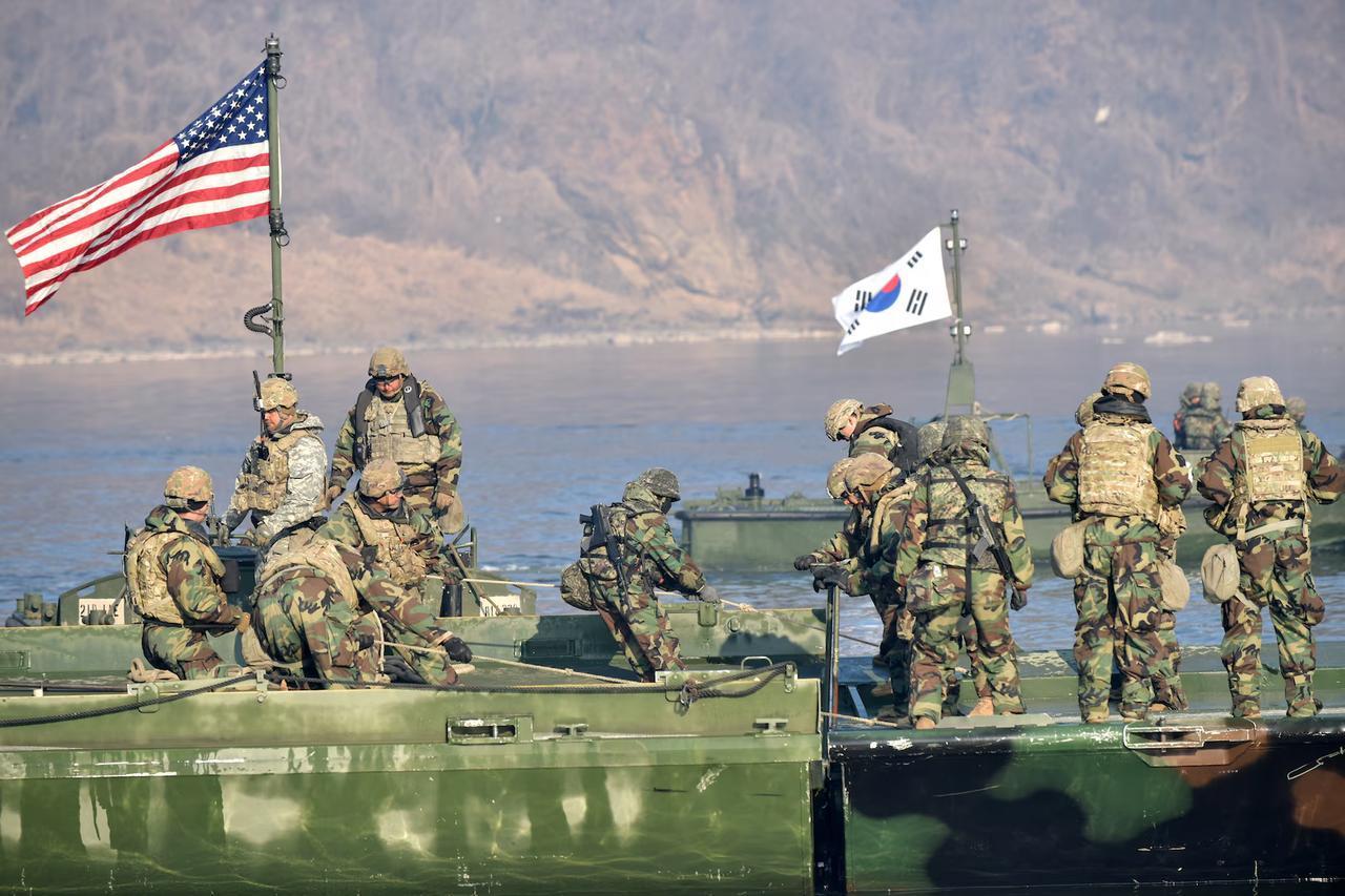 驻韩美军的第5-17空中攻击大队，连人带武器，整建制从平泽基地“静悄悄”地撤了出