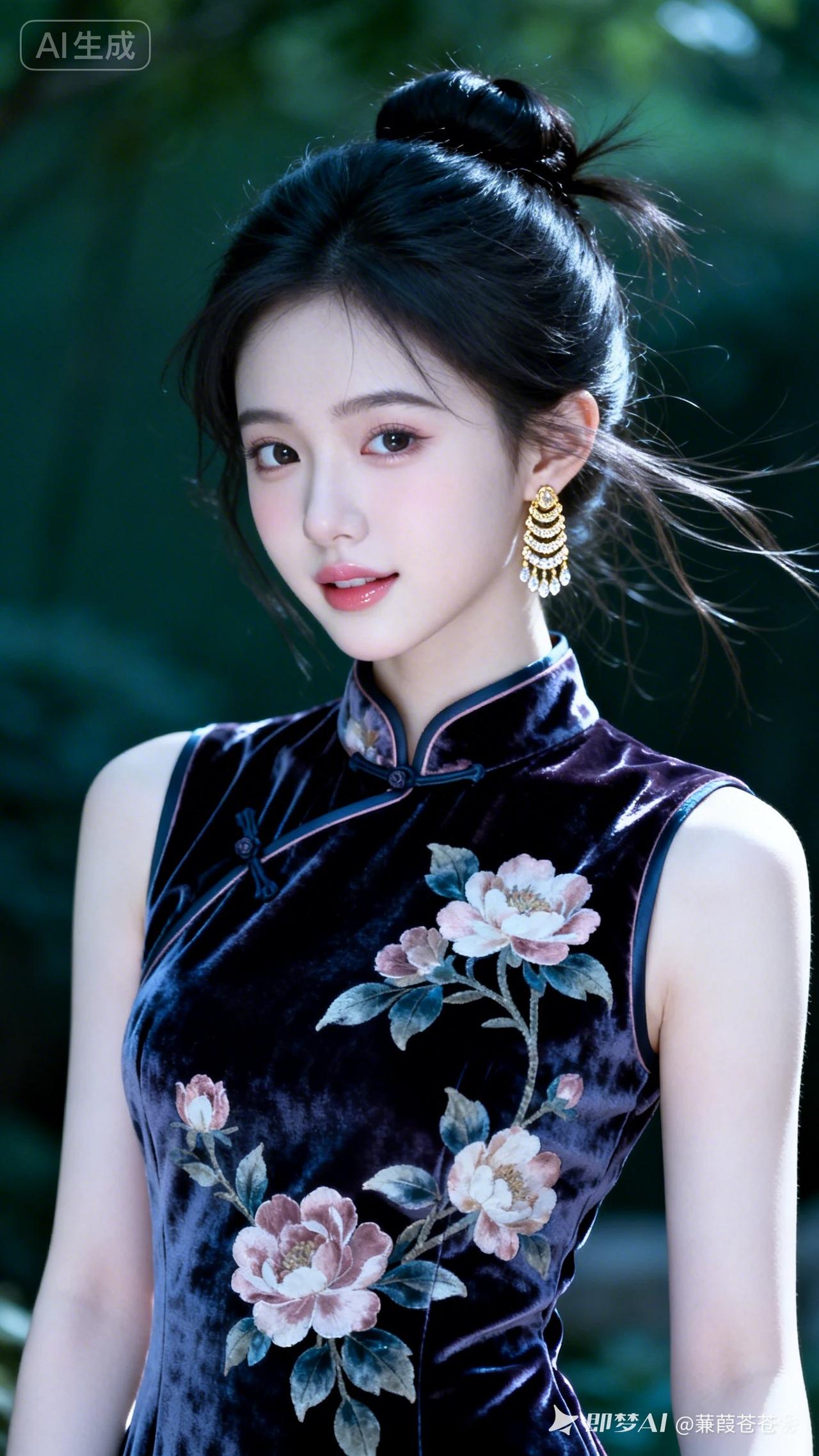 复古旗袍，优雅气质，惊艳时光