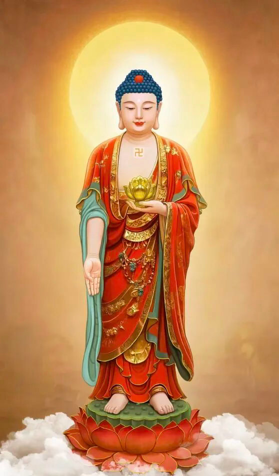 晨起礼佛今日为禅定胜王佛节日，作何善恶成百倍。顶礼南无阿弥陀佛点赞分享，转发祈