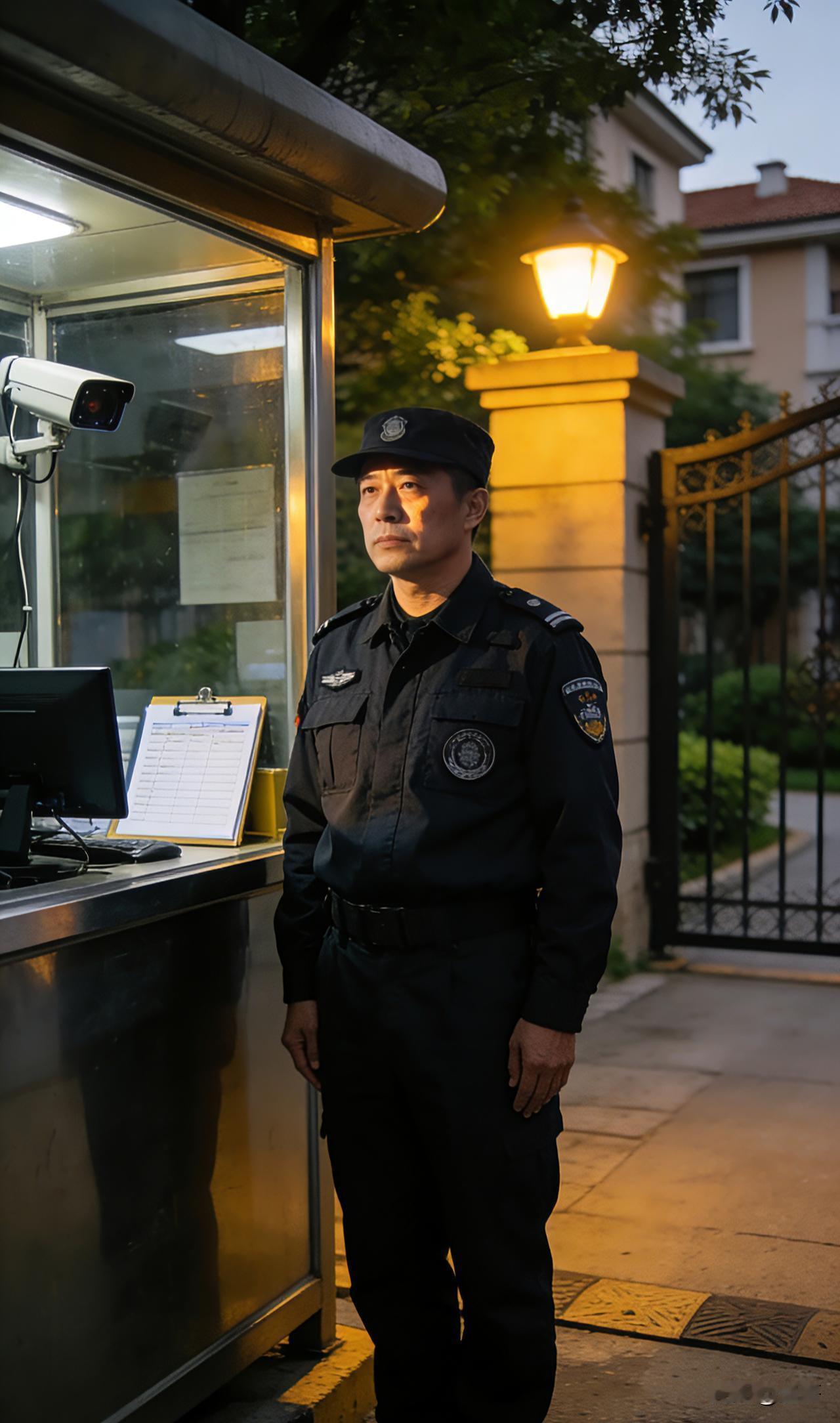 做保安不丢人，靠双手挣钱，凭本事立足，每份职业都有其价值。守一方平安，护一地