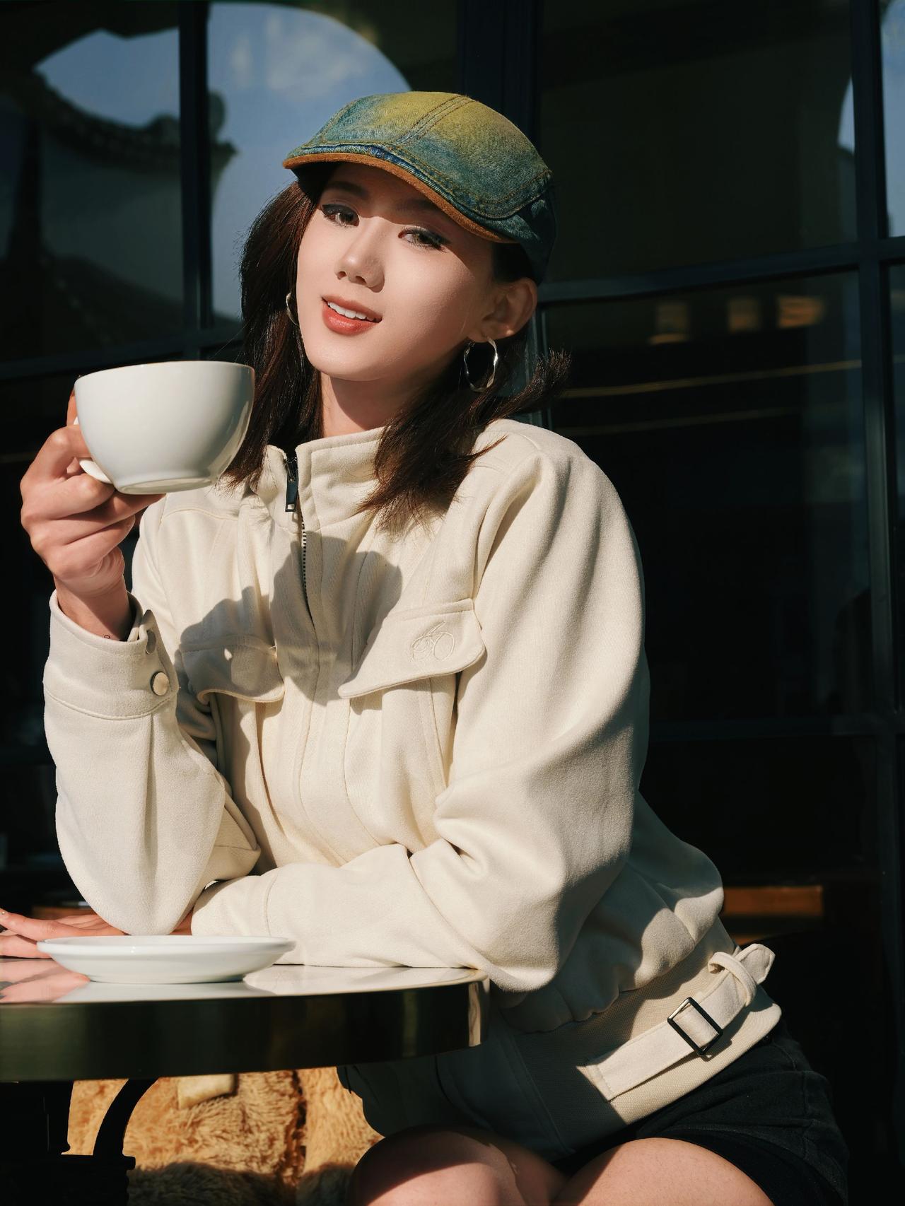 惠山古镇咖啡馆太好拍了摄影约拍女生拍照姿势人像写真长腿女神