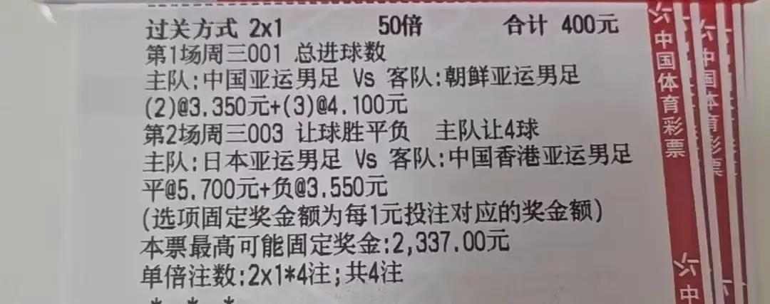 恭喜这位大哥中奖了，赛前我还以为这张彩票中不了呢，看来还是大哥厉害。中国香港