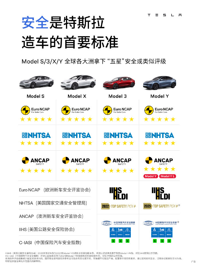 Model3高速遭追尾车头撞烂气囊全爆！美女车主下车淡定合影：感谢特斯拉救我命