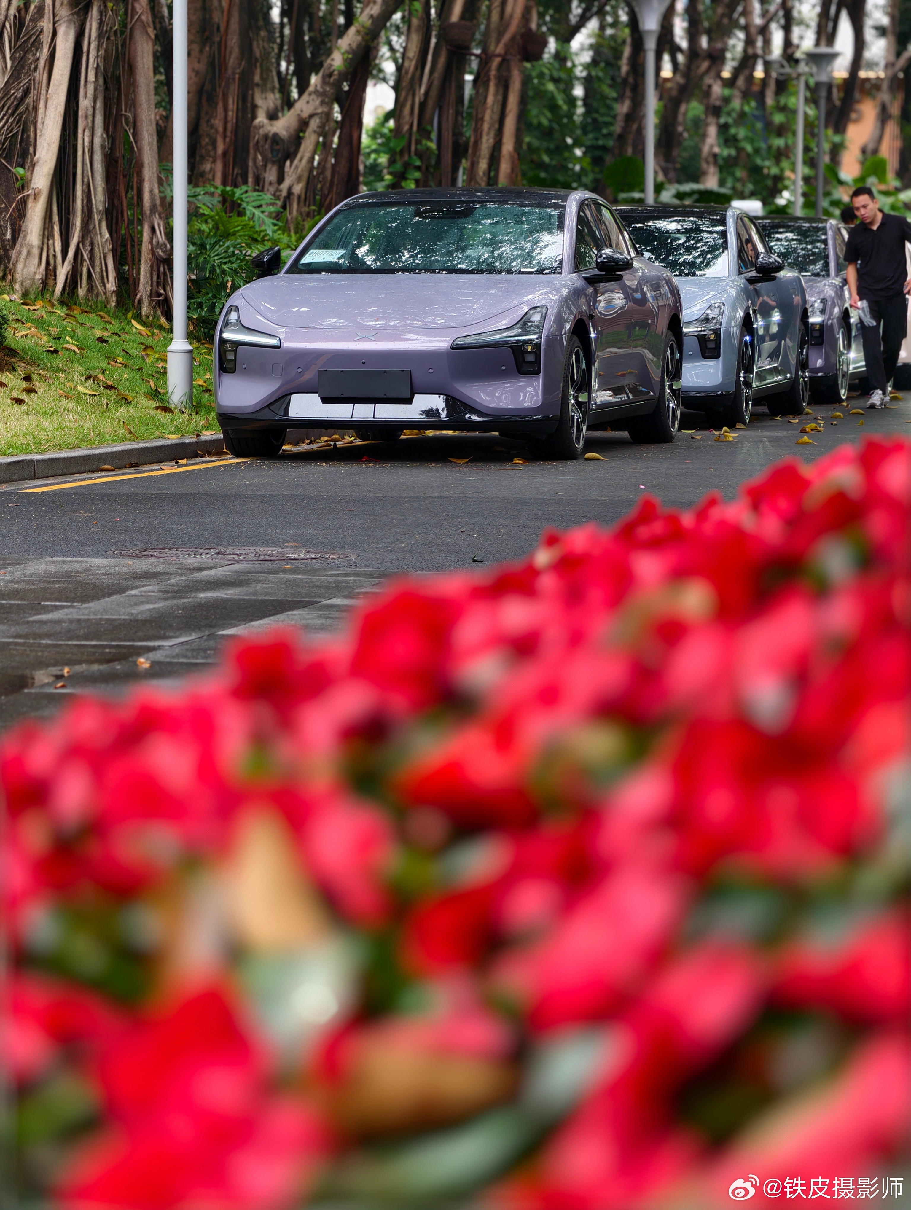 全新的小鹏MONAM03已经准备就绪了，居然试驾活动刚好就在我们办公室附近