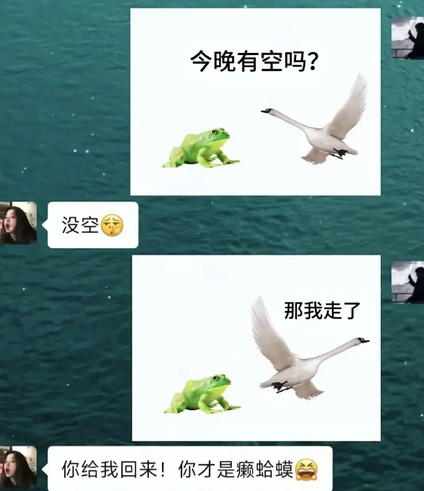 两张图片成功套路小姐姐