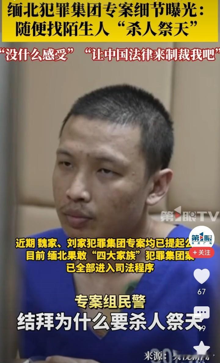 这个缅北果敢魏家的接班人，隔着屏幕都感觉到他的毒与狠，一条人命在他看来，也就一只