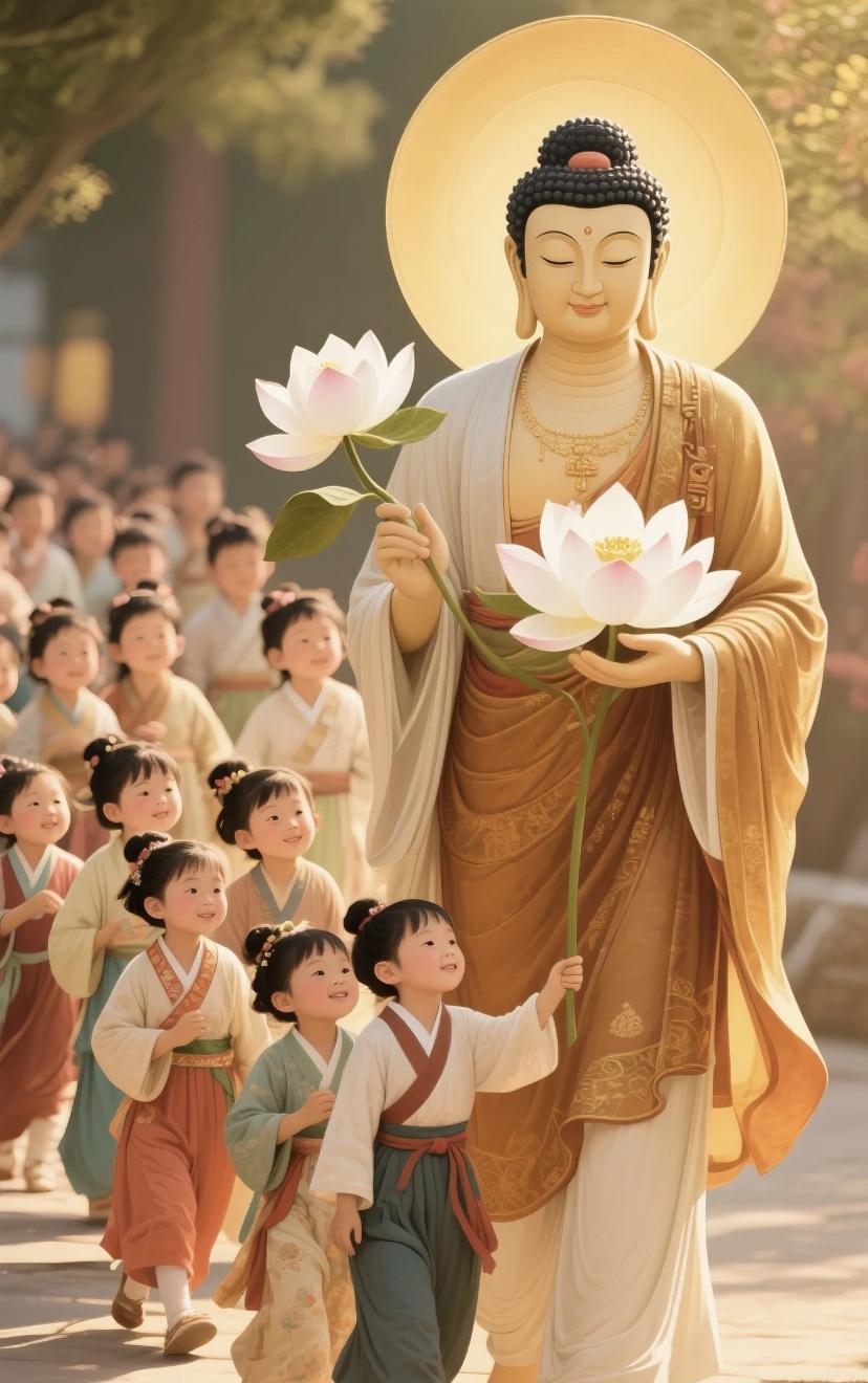 《华严经》云："若人欲了知，三世一切因，当观法界性，一切唯心造。"善念如春