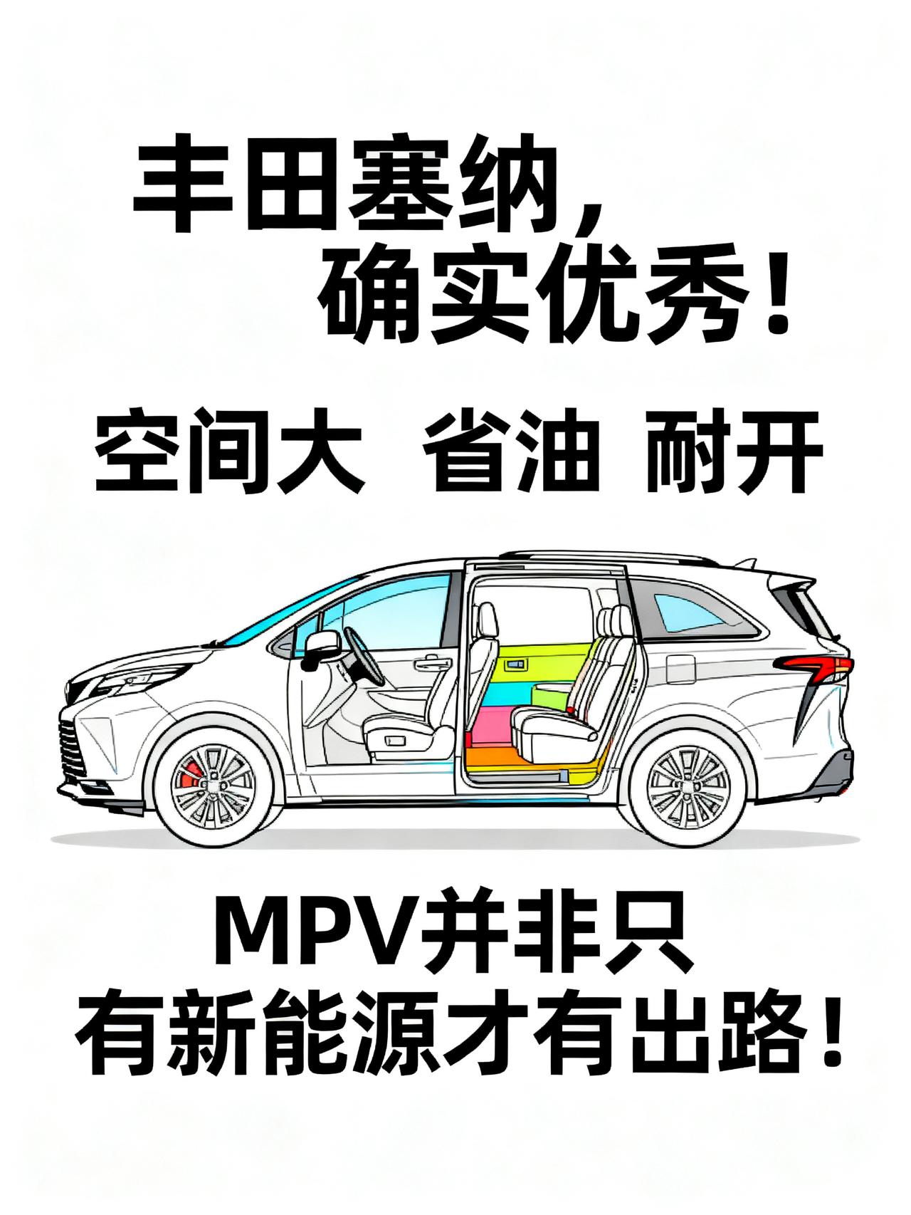 在新能源冲击下，丰田塞纳依然优秀！丰田塞纳，确实优秀！在新能源的冲击下，丰田