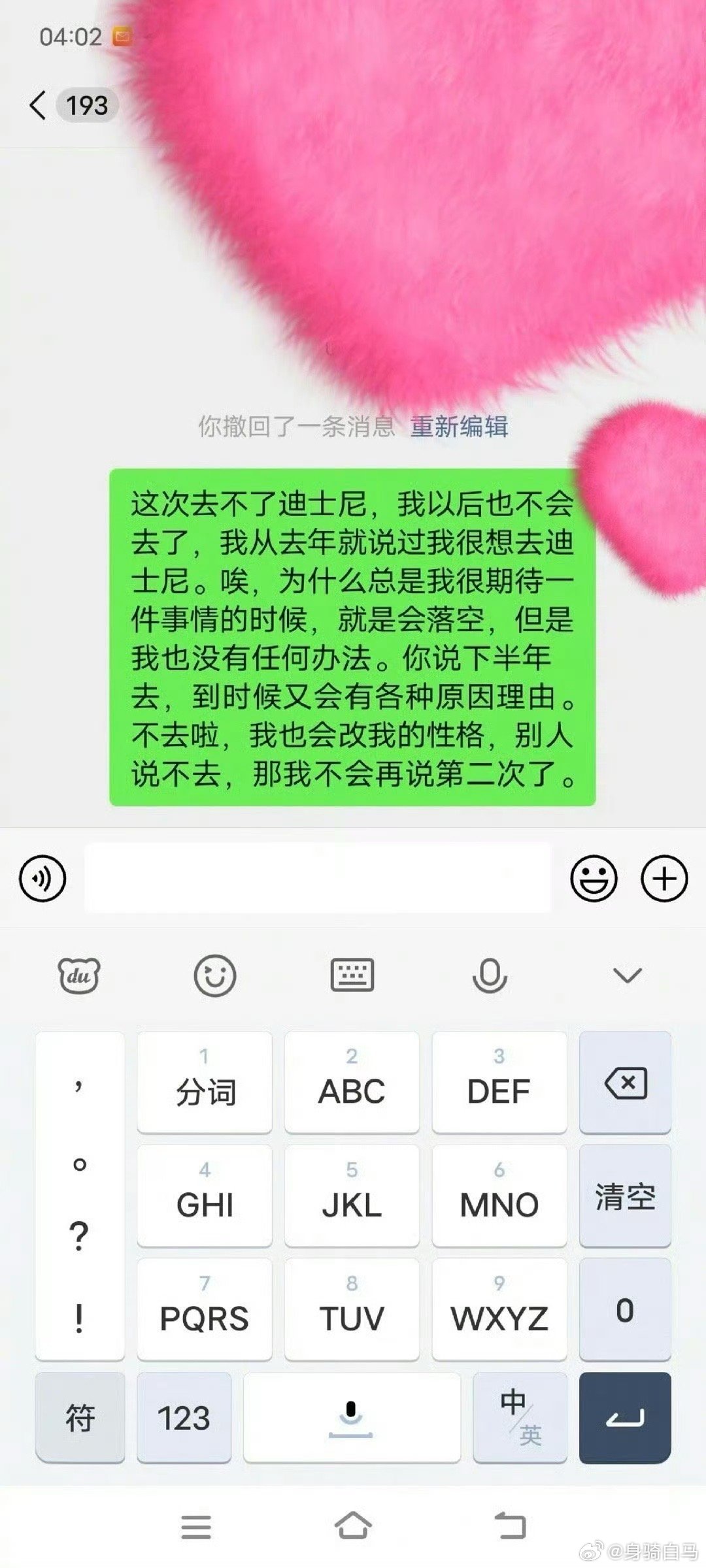 以后不会再去迪士尼了