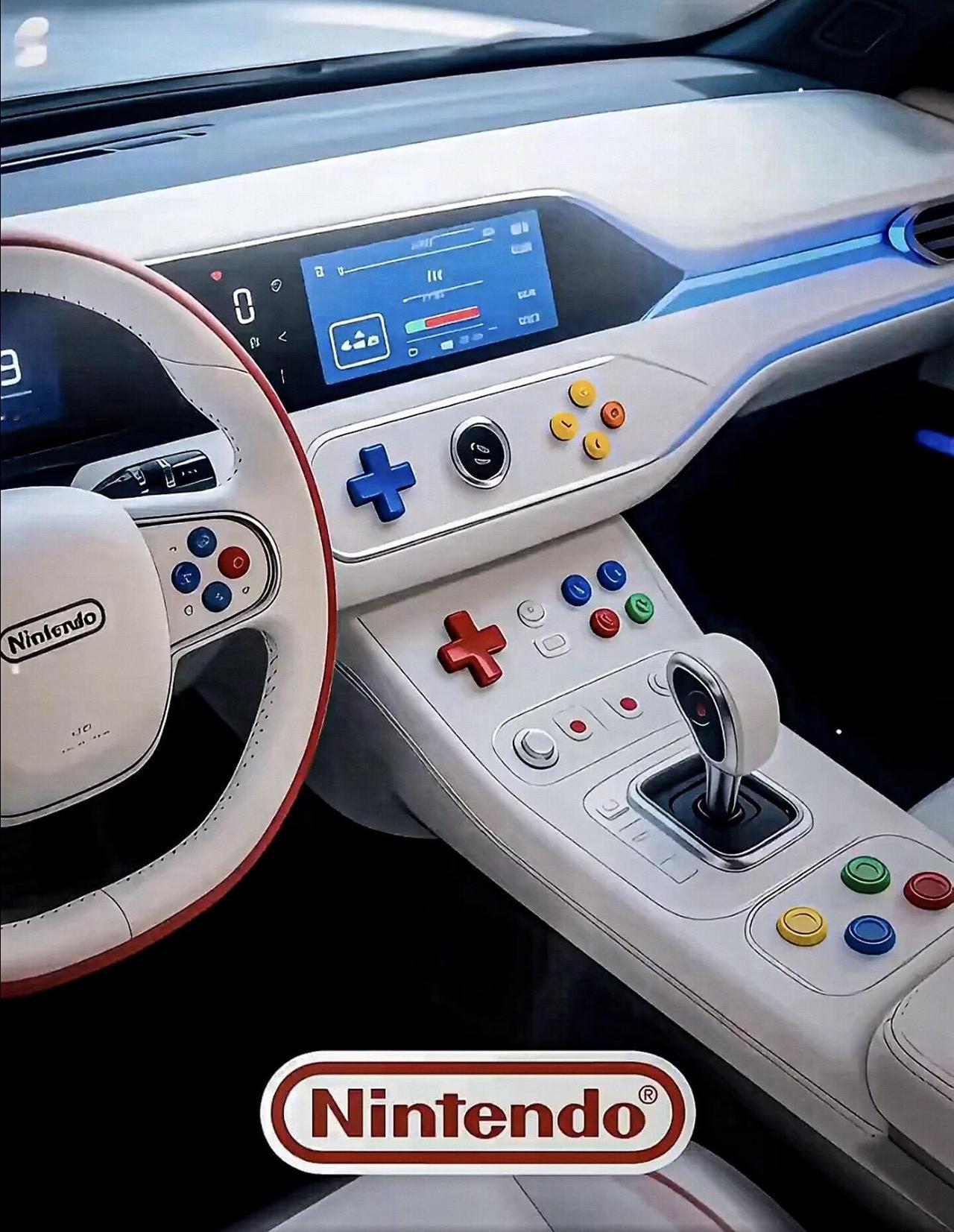 假如游戏厂商也开始造车，那销量应该嘎嘎的。小霸王一开车门，那句经典的“小霸王其乐