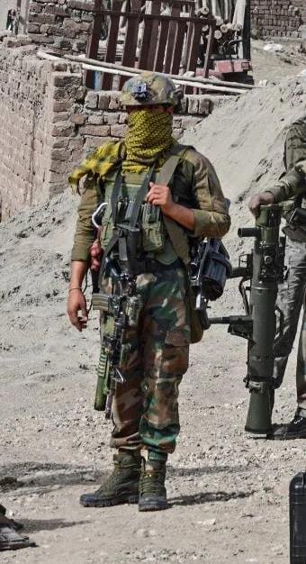 印度伞兵部队士兵