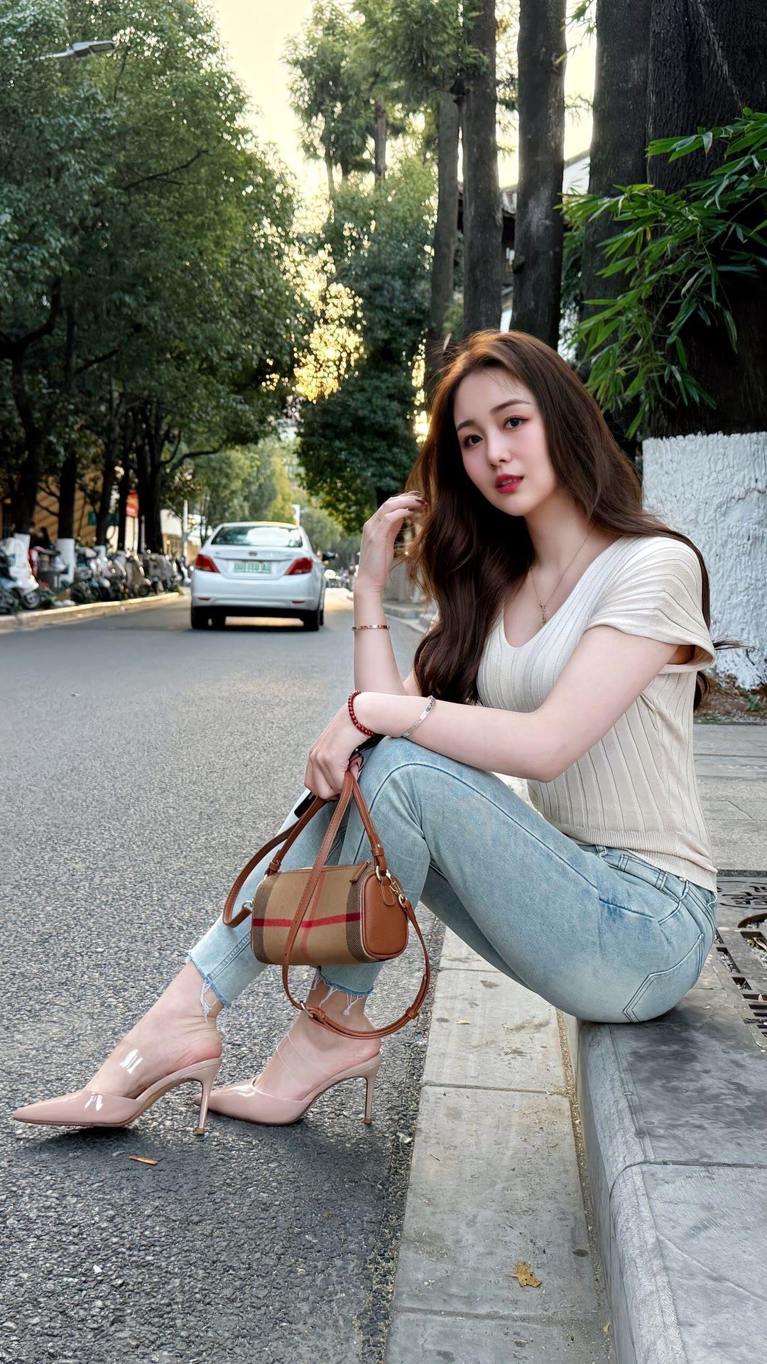 牛仔裤如何搭配更时髦