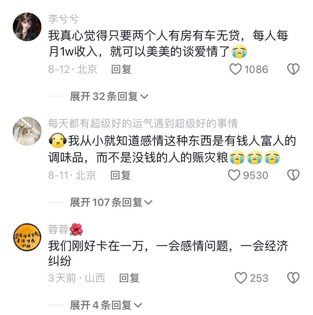月薪一万以下没有情感问题全是经济纠纷情感热点创作激励计划