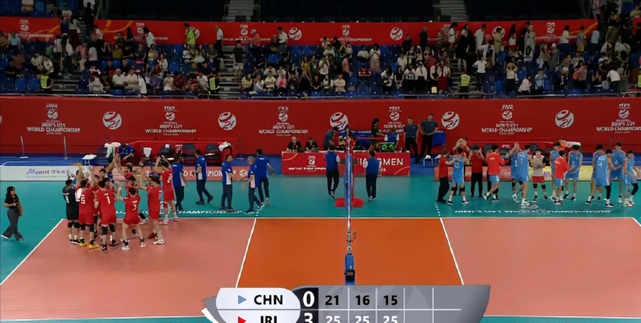 U21男排与伊朗的差距，大到你无法想象。堪堪一个小时吧，0:3，天时地利人和占